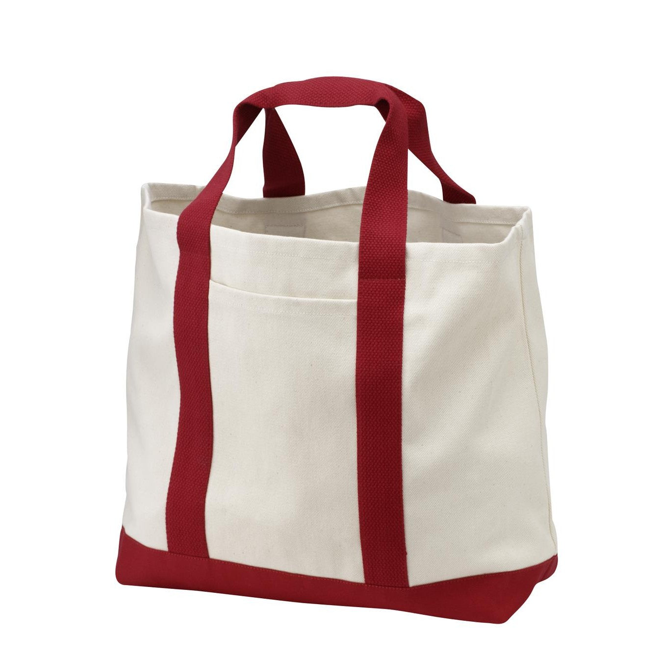 Port Authority-Port Authority® - Ideal Twill Two-Tone Shopping Tote. B400-MedTech-3